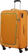 American Tourister Pulsonic Spinner 81 Expandable Sunset Yellow