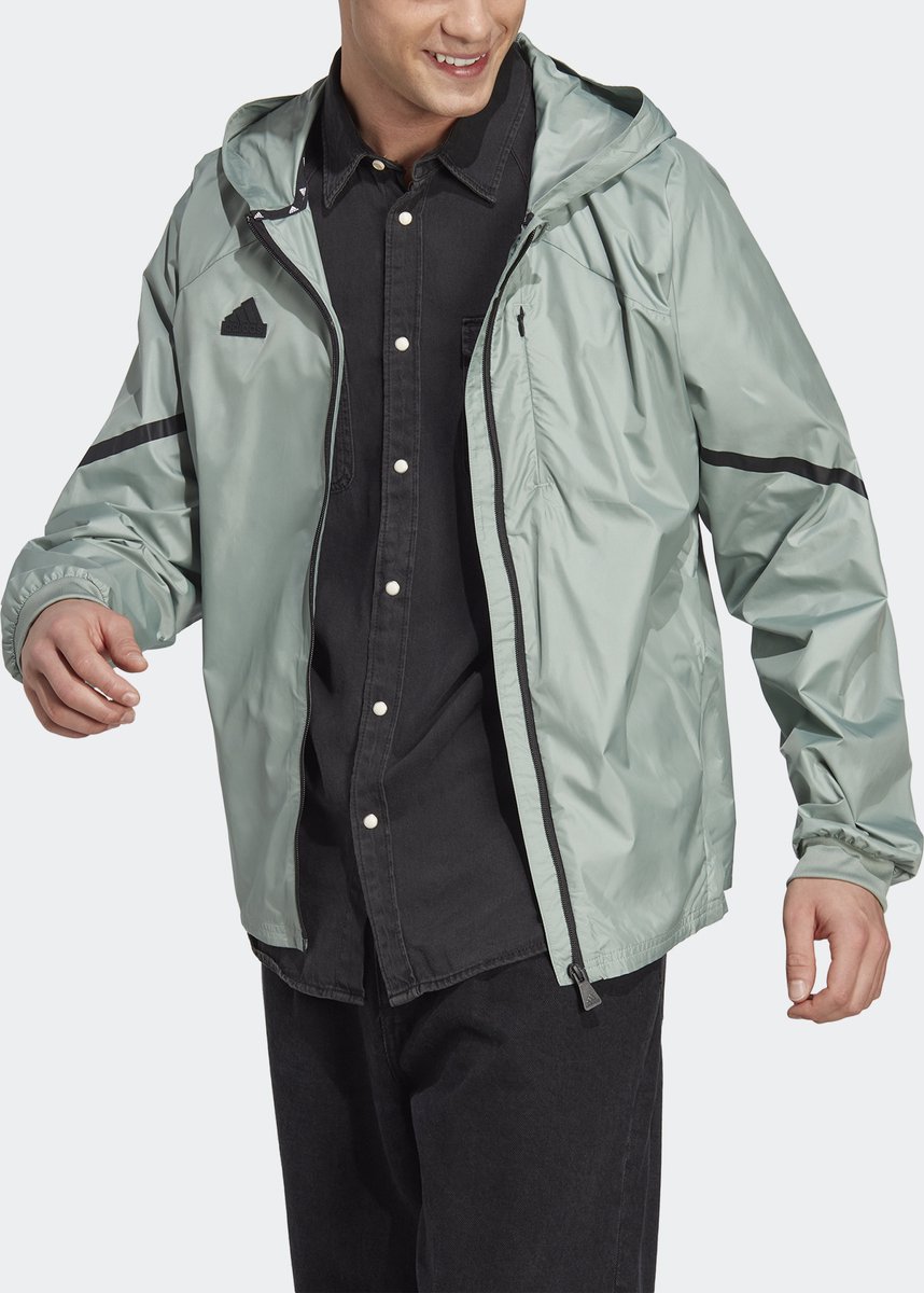 adidas Sportswear Designed 4 Gameday Sportjack Heren Groen