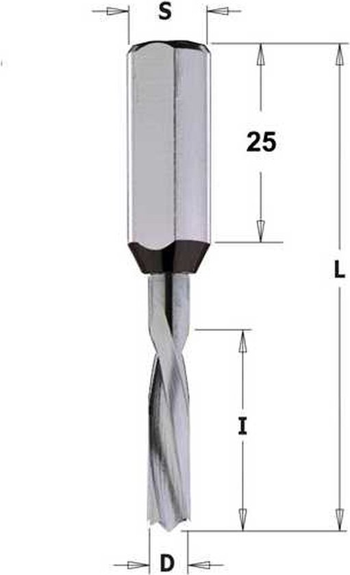 Foto: Cmt drevelboor links snijgereedschappen