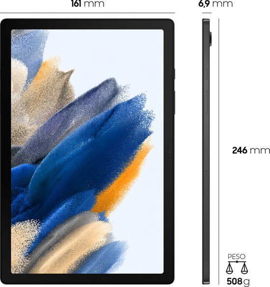 Samsung Galaxy Tab A8 (2022) - 32GB - Wifi - 10.5 inch - Gray - Samsung