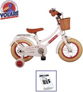 Vélo pour enfants Volare Excellent - 12 pouces - Wit - Kit de réparation de pneus WAYS inclus
