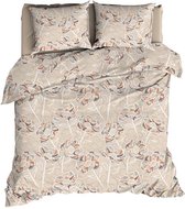 Satin d'Or Steffi Dekbedovertrek - Tweepersoons - 200x200/220 cm - Beige