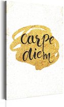 Schilderij - My Home: Carpe Diem