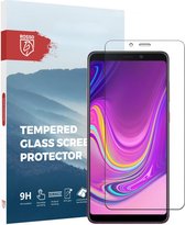 Rosso 9H Tempered Glass Screen Protector Geschikt voor Samsung Galaxy A9 (2018) | Glasplaatje | Beschermlaag | Beschermglas | 9H Hardheid