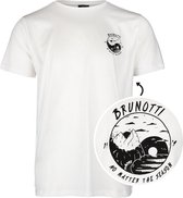 Brunotti Artist-Nico Heren T-shirt | Wit - M
