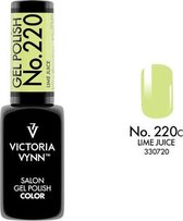 Gellak Victoria Vynn™ Gel Nagellak - Salon Gel Polish Color 220 - 8 ml. - Lime Juice