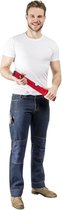 Wisent Work Wear Werkspijkerbroek met kniestukken, kleur blauw, maat 52