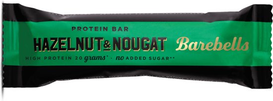 Barebells - Protein Bars (Hazelnut/Nougat - 12 x 55 gram) - Eiwitreep - Energiereep — afbeelding 4