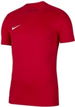 Nike  Park VII SS  Sportshirt - Maat 140  - Unisex - rood