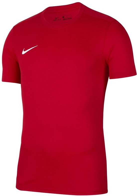 Nike  Park VII SS  Sportshirt - Maat 140  - Unisex - rood