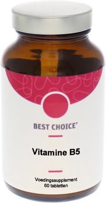 Best Choice Vitamine B5 - 60 Tabletten - Vitaminen