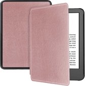 iMoshion Ereader Cover / Hoesje Geschikt voor Amazon Kindle (2022) 11th gen - iMoshion Slim Hard Case Bookcase - Rosé goud