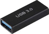 USB Koppelstuk - USB 3.0 Female naar USB 3.0 Female - USB Koppelstuk - Zwart