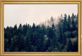 JUNIQE - Poster met houten lijst My Happy Place -40x60 /Ivoor & Zwart