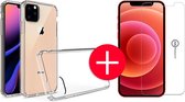 iPhone 11 Pro Anti-Shock Hoesje + GRATIS Screenprotector - Transparant - Extra - Dun - Apple iPhone 11 Pro hoes - cover - case - Screenprotector kit