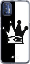 6F hoesje - geschikt voor Motorola Moto G9 Plus -  Transparant TPU Case - Chess #ffffff