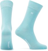 Sokken bamboe aqua