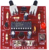 Madlab Kit Elektronisch Infrarood Controle Staal Rood/zwart