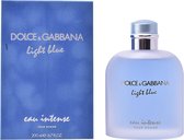 DOLCE & GABBANA LIGHT BLUE EAU INTENSE POUR HOMME spray 200 ml geur | parfum voor heren | parfum heren | parfum mannen