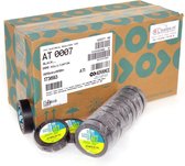 Advance - AT7 - Isolatietape - 15mm x 10m zwart - doos 100 rollen