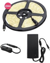 Lagiba 12V waterdichte LED strip - 2500 cm - 3000K - 120.0 Watt