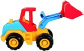 Wader Graafmachine Junior 25 Cm Blauw/geel/rood