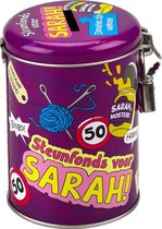 Spaarpot - Sarah - 50 jaar