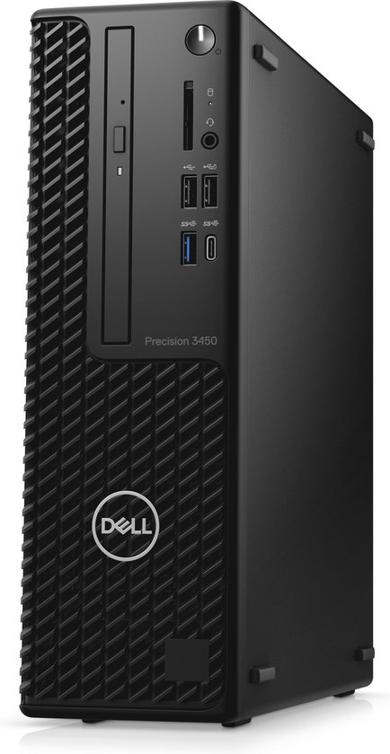 Dell Precision 3450 Desktop Computer - Intel i7 - 512GB - Windows 10 Pro - Zwart