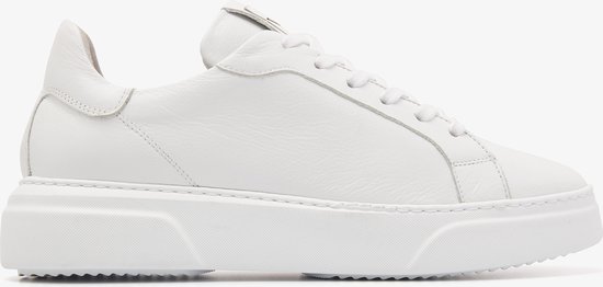 VIA VAI Sneakers Juno Uni Vitello Bianco | The Little Green Bag