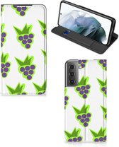 GSM Hoesje Cadeau ideeen Geschikt voor Samsung Galaxy S21 FE Telefoonhoesje met foto Druiven