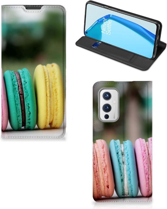 Kelder moe Wetland Smart Cover Maken OnePlus 9 GSM Hoesje Macarons | bol.com