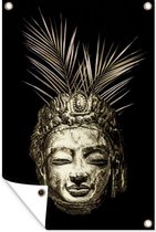 Décoration murale Or - Tropical - Bouddha - 120x180 cm - Affiche jardin