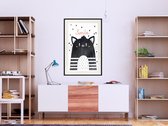 Poster - Cheerful Kitten-30x45
