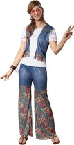 dressforfun - Groovy Flower Girl L - verkleedkleding kostuum halloween verkleden feestkleding carnavalskleding carnaval feestkledij partykleding - 302615