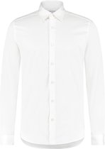 Purewhite -  Heren Regular Fit  Essential Overhemd  - Wit - Maat S