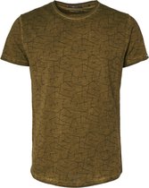 No Excess T-shirt Ronde Hals Print Moss Groen (97350702 - 152)