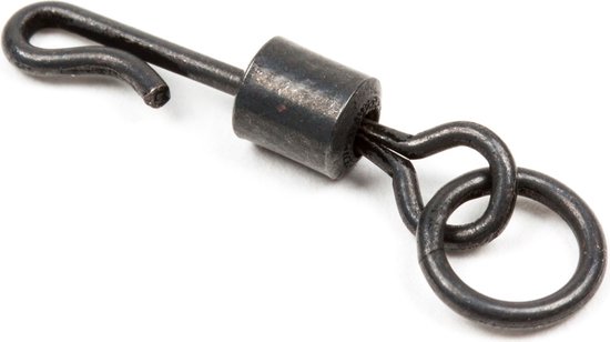 Korda Quick Change Ringswivel - Maat 11 - Mat Zwart van Korda — afbeelding 5