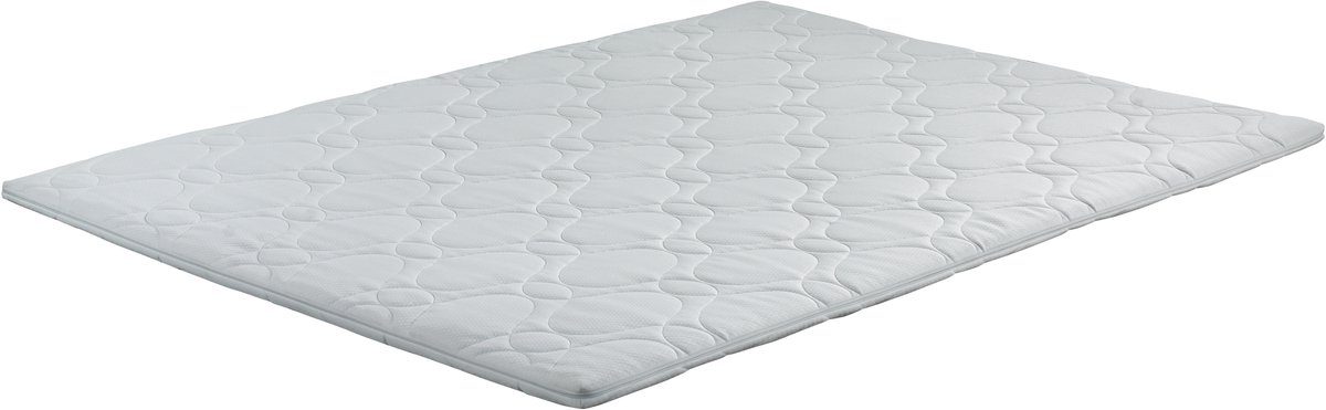 Topdekmatras Foam 140x200 Wit
