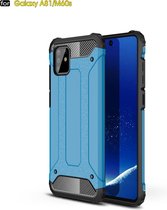 Voor Galaxy A81 / M60s Magic Armor TPU + PC-combinatiebehuizing (blauw)