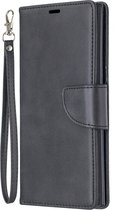 Samsung Galaxy Note 10 Plus Hoesje - Mobigear - Excellent Serie - Kunstlederen Bookcase - Zwart - Hoesje Geschikt Voor Samsung Galaxy Note 10 Plus