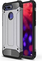 Honor View 20 Hoesje - Mobigear - Outdoor Serie - Hard Kunststof Backcover - Grijs - Hoesje Geschikt Voor Honor View 20