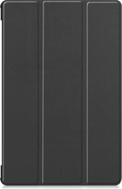 Samsung Galaxy Tab S6 Hoes - Mobigear - Tri-Fold Serie - Kunstlederen Bookcase - Zwart - Hoes Geschikt Voor Samsung Galaxy Tab S6