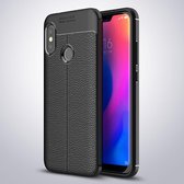 Xiaomi Mi A2 Lite Hoesje - Mobigear - Luxury Serie - TPU Backcover - Zwart - Hoesje Geschikt Voor Xiaomi Mi A2 Lite