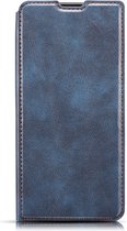 Mobigear Slim Wallet Bookcase Hoesje - Geschikt voor Xiaomi Redmi Note 7 - Blauw