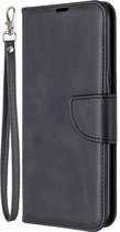 LG K61 Hoesje - Mobigear - Excellent Serie - Kunstlederen Bookcase - Zwart - Hoesje Geschikt Voor LG K61