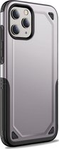 Apple iPhone 12 Pro Max Hoesje - Mobigear - Armor Serie - Hard Kunststof Backcover - Grijs - Hoesje Geschikt Voor Apple iPhone 12 Pro Max