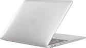 Apple MacBook Pro 13 (2016-2019) Case - Mobigear - Metallic Serie - Hardcover - Zilver - Apple MacBook Pro 13 (2016-2019) Cover