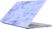 Mobigear Laptophoes geschikt voor Apple MacBook Pro 15 Inch (2016-2019) Hoes Hardshell Laptopcover MacBook Case | Mobigear Marble - Model 8 - Model A1707 / A1990