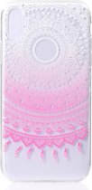 Apple iPhone XS Max Hoesje - Mobigear - Design Serie - TPU Backcover - Mandala Pink - Hoesje Geschikt Voor Apple iPhone XS Max