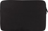 Mobigear Oxford Katoen Sleeve Universeel - Laptop 12 inch - Zwart